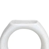 Deco Aisa Seramik Buhurdanlık - Krem - 12.5 cm - 2