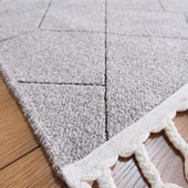 İskandinav Bukle Shaggy - Gri -120x180 cm thumbnail 2