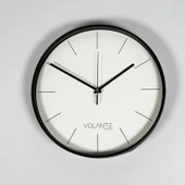 Lofty Duvar Saati - Siyah / Beyaz - 30 cm thumbnail 3