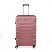 Travel Star Büyük Boy ABS Valiz - Gülkurusu - 76x52x30 cm thumbnail 1