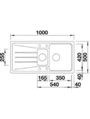 Blanco SONA 6 S Jasmin Granit Eviye - 2