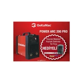 Power Arc 200 Pro Inverter Kaynak Makinası Kaynak Maskesi Elektrodu Fırçası Hediyeli - 1