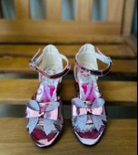 GALA fiyonklu iç tabanı baskılı çocuk topuklu ayk. - 1