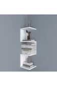 TUMBLERA Corner Köşe Duvar Rafı Kitaplık - 3