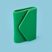 Yatay Akordiyon PVC Kartlık - Yeşil - 7x11 cm thumbnail 1