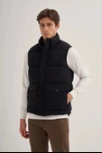 Cazador Shadow Slim Fit Elyaf Dolgulu Crinkle Kumaş Yelek-10260 - 2