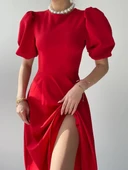 Catania Balon Kol Elbise thumbnail 5