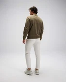 ELLESSE EM602-KH Erkek Haki Yarım Fermuarlı Polo Sweat - 4