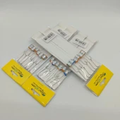 ÇAPARİST 3 LÜ MANTARLI 2 Lİ BEYAZ İĞNE ÇİNEKOP 3 LÜ TAKIM - 1