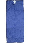 S. DFT Düz 180 x 75cm Mavi +10° Uyku Tulumu thumbnail 1