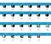 SİM ORGANZE MAKARADA 4KAT KOMBİN 400MT NO 33 - 1