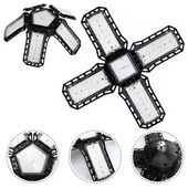 Ledx Ayarlanabilir Açılı 4 Kanatlı 108 Smd Ledli Galaxy Projektör Işığı 50W 5500 Lumen E27 32Cm Çap - 1