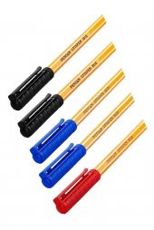 1010 Tükenmez Kalem Ofispen 5 Adet (Mavi 2 Siyah 2 Kırmızı 1 ) - 1