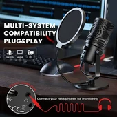 FM1 USB Kondenser Mikrofon - 3