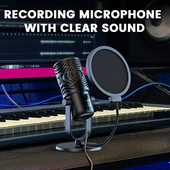 FM1 USB Kondenser Mikrofon - 4