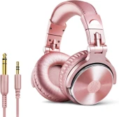 Pro10 Kulak Üstü Kablolu DJ Kulaklığı (Rose Gold) - 1