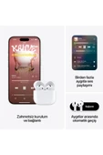 Apple AirPods 4 Aktif Gürültü Engelleme Özellikli MXP63TU/A KUTUSU AÇIK SIFIR thumbnail 7