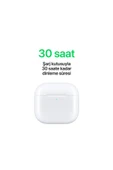 Apple AirPods 4 Aktif Gürültü Engelleme Özellikli MXP63TU/A KUTUSU AÇIK SIFIR thumbnail 6