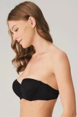 AmoraSecret AmoraSecret Balenli Destekli Dolgulu Askısız Straplez Günlük Klasik T-Shirt Sütyeni - 2