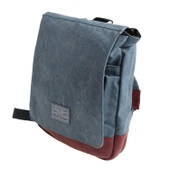 OLD COTTON CARGO UNİSEX SU GEÇİRMEZ OMUZ ÇANTASI 7112 LACİVERT - 1