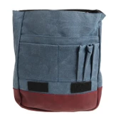 OLD COTTON CARGO UNİSEX SU GEÇİRMEZ OMUZ ÇANTASI 7112 LACİVERT - 4