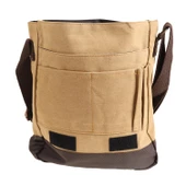 OLD COTTON CARGO UNİSEX SU GEÇİRMEZ OMUZ ÇANTASI 7112 CAMEL - 5