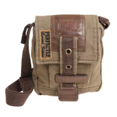 OLD COTTON CARGO UNİSEX OMUZ ÇANTASI 8127 KAHVE - 1