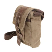 OLD COTTON CARGO UNİSEX OMUZ ÇANTASI 8127 KAHVE - 2