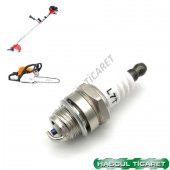 Hsgl Motorlu Testere Starter Cek Bırak Buji 100ml 2T Yağ set - 5