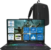 Msı Cyborg 15 Intel Core 5 210H 16GB Ddr5 1tb SSD RTX5060 Gddr7 8gb Freedos 15.6" Fhd (1920X1080) 144HZ Taşınabilir Bilgisayar B2RWFKG207XTRF03 + Zetta Çanta thumbnail 1