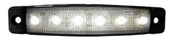 30 Adet Yan İşaret Lambası 6 Ledli Beyaz 24 Volt - 1