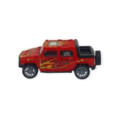 Çek Bırak Araba Metal -K137A7 - Kırmızı thumbnail 2