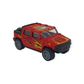 Çek Bırak Araba Metal -K137A7 - Kırmızı thumbnail 1