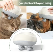 FG03 Kafa Masajı Elektrikli Silikon Kafa Derisi Masaj Aleti - 6