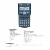 Bilimsel Fonksiyonlu Hesap Makinesi Fx-82ms 1 Adet Casio Fonksiyonlu Hesap Makinesi - 2