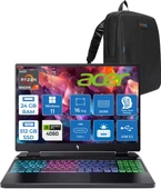 Acer Nitro 16 AN16-42 Amd R7 8845HS Aı 24GB Ddr5 512GB SSD 8GB/RTX4060 140W 16" Wuxga 180Hz IPS Windows 11 Pro Taşınabilir Bilgisayar NHQSKEY004P02+ZETTAÇANTA thumbnail 1