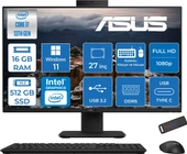 Asus V470VAK Intel Core I7-13620H 16GB Ddr5 512GB SSD 27'' Fhd 100Hz 300NITS Windows 11 Home Siyah Allınone Bilgisayar ASI716512B0DH02+ZETTAUSBBELLEK thumbnail 1