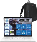 Asus Rog Zephyrus G16 GU605CR Intel Core Ultra 9 285H Aı 32GB 512GB SSD RTX5070TI-12GB 120W Freedos 16" OLED 2.5k 240Hz 0.2ms 550 Nits Wqxga (2560 x 1600) Taşınabilir Bilgisayar WQR204102+ZETTAÇANTA thumbnail 1