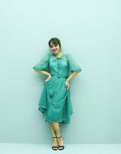 1076 Mint Midi Boy Dantelli Abiye - 2
