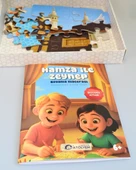 Mescid-i Haram 54 Parça Çocuk Puzzle – Hikâye Kitabı ve Boyama Kitabı Hediyeli, Özel Kutulu thumbnail 4