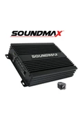 Soundmax Sx-N1000.1d Mono Amfi Bas Amfisi 1ohm 1000rms- 2 Ohm 600rms-4ohm 370rms-bas Kontrollü - 1