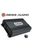 Reiss Audio Rs-Z1500.1d Mono Amfi Bas Amfisi 1ohm 1500rms- 2 Ohm 930rms-4ohm 580rms-bas Kontrollü - 1