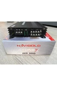 Navigold AKR-3000 4KANAL 3000WAT 4x60w RMSPROFESYONEL STEREO OTO AMFİ ANFİ - 3