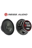 Reiss Audio Rs-M6aks Çifti 600wat-240w Rms deprem serisi 16 Cm Oto Midrange Hoparlör Metal Kapaklı - 1