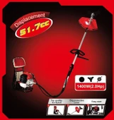 MSY professional 8526S Benzinli Sırt  Tırpan Çim Ot Çalı Biçme thumbnail 1