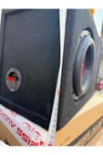 Carmon Audio Spl-2.0 Yer Kaplamaz L Port Kabinli 900Wat 300W Rms 20 Cm Subwoofer minik dev Bas - 3
