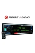 Reiss Audio Rs-mx88dsp dsp işlemcili 4amfi Çıkışlı Profesyonel Oto Teyp rgb Bluetooth-Usb - 1