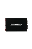 Soundmax SX-LM4125.4D 4 KANAL CLASS D AMFİ 4 OHM 4X125 WATT RMS POWER SİYAH RENK - 2