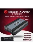 Reiss Audio Rs-F5000.1d Mono Amfi Fanlı Bas Amfisi 1ohm 5000rms- 2 Ohm 2600rms-4ohm 1600rms-bas Kontrollü - 1