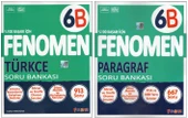 Fenomen 6.Sınıf 6B Türkçe+6B Paragraf Soru Bankaları (2 Kitap) - 1